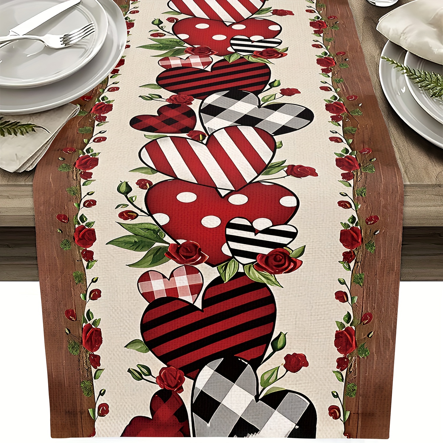 Home Decor Market - 1 Piece Valentine's Day Red Heart