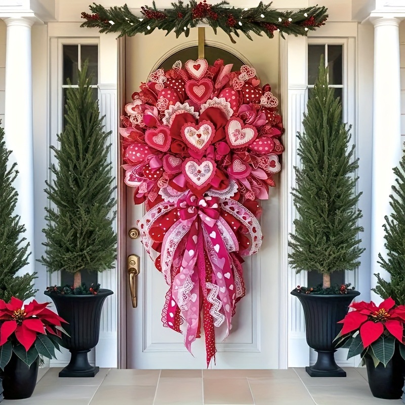 Home Decor Store - 1Pc Valentine's Day Heart Door Hanging