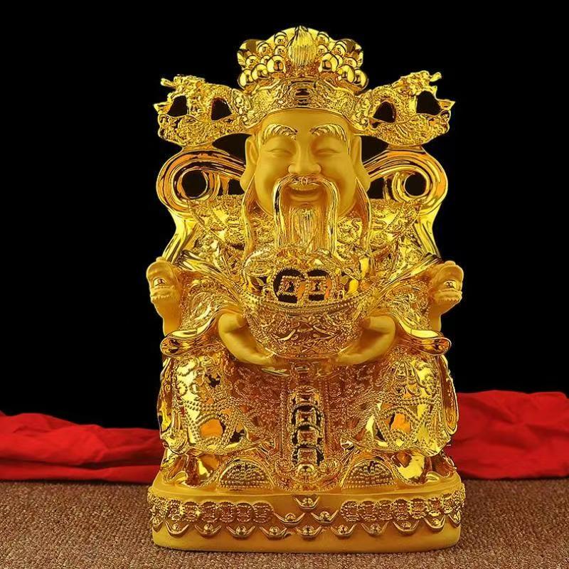 Home Decor Living - Feng Shui Gold God of Wealth