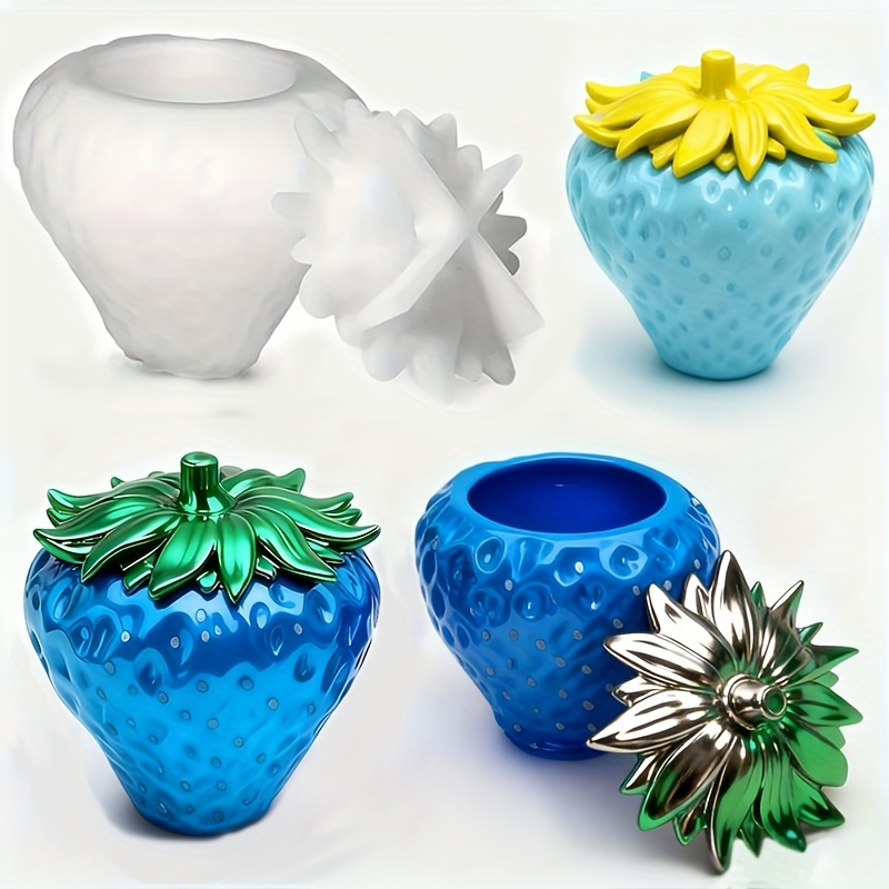 Home Decor Manufacturers - 1 piece of strawberry can resin