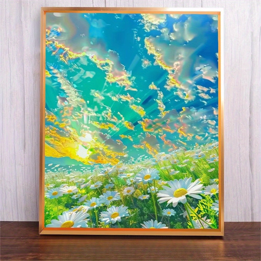 Home Decor Under 1000 - 500/1000/1200/2000PCS Puzzles Flowers Under A Clear