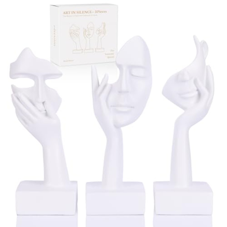 Home Decor Living - Thinker Large Statue Set - Art