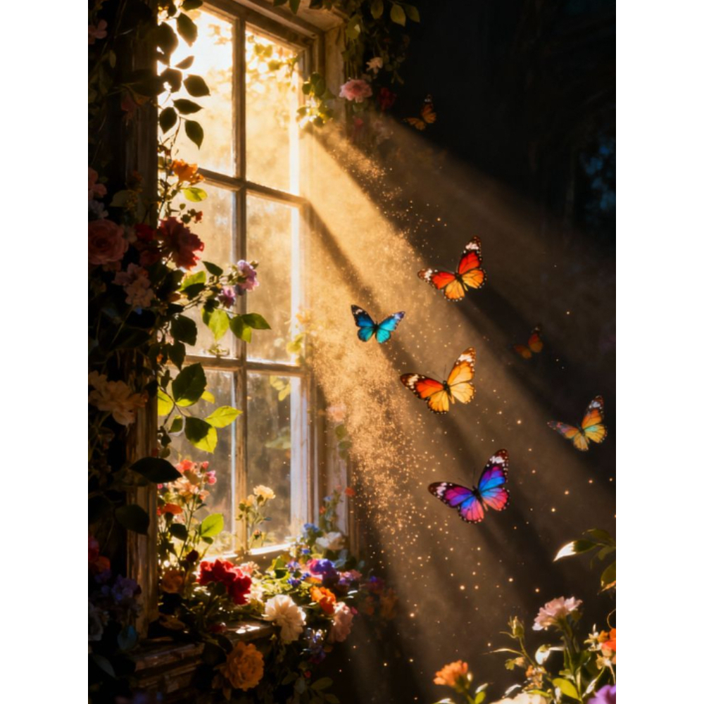 Home Decor Under 1000 - 500/1000/1200/2000 PCS Jigsaw Puzzles Butterflies Under