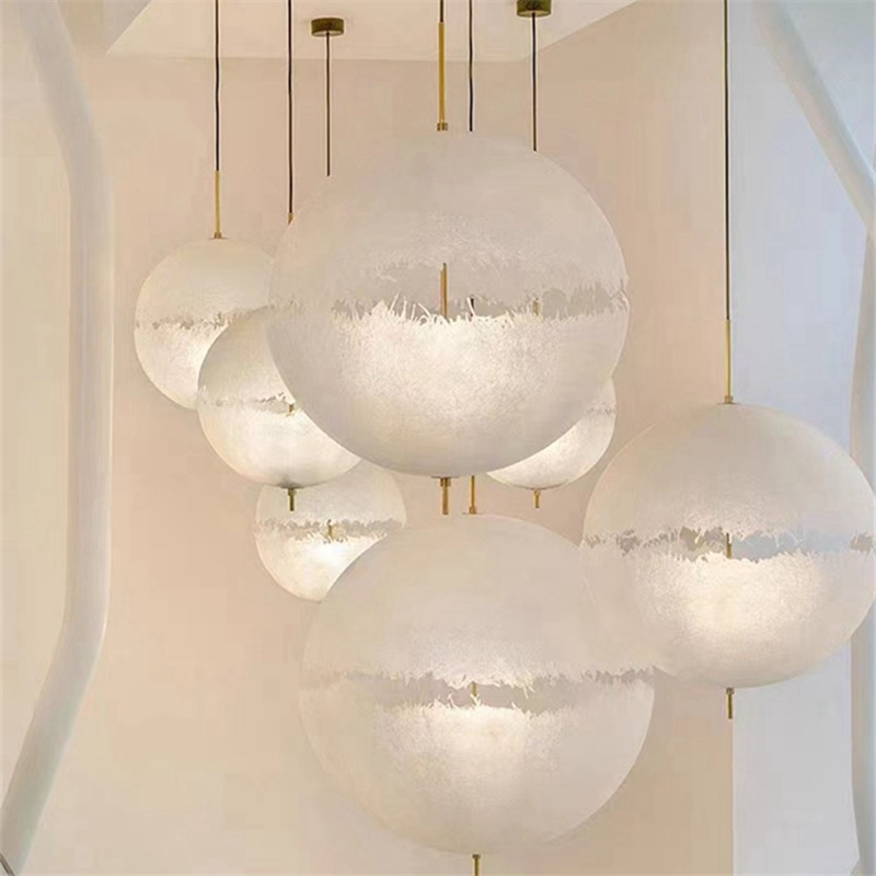 Hanging Moon Lamp - Moon Pendant Light Italy R Globe