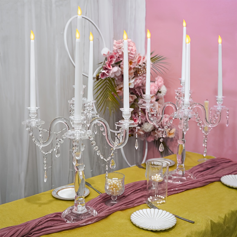 Elegant 5-Arm Acrylic Taper Ca – Home Decor Luxury Bewertung und Preis