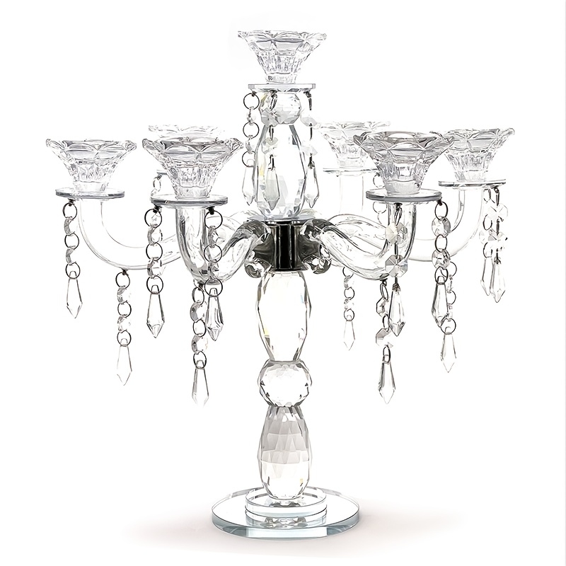 Elegant 5-Arm Acrylic Taper Ca – Home Decor Luxury Bewertung und Preis