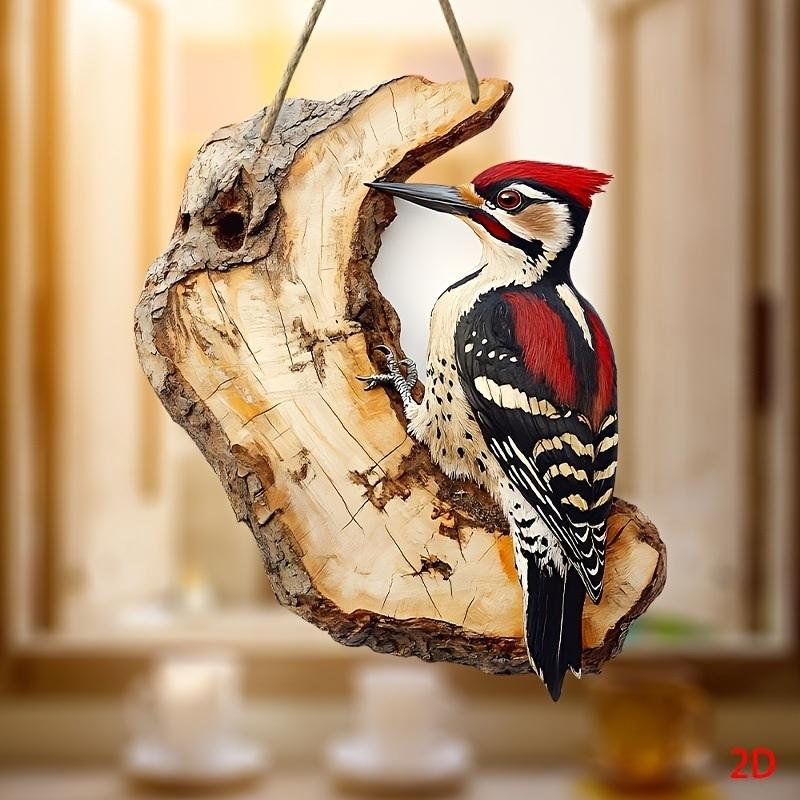 SXH 1pc Vintage 2D Bird Wooden – Home Decor Market Bewertung und Preis