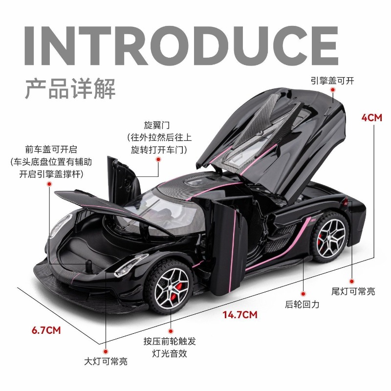 1:32 Scale Koenigsegg Jesko Ab – Home Decor Collection Bewertung und Preis
