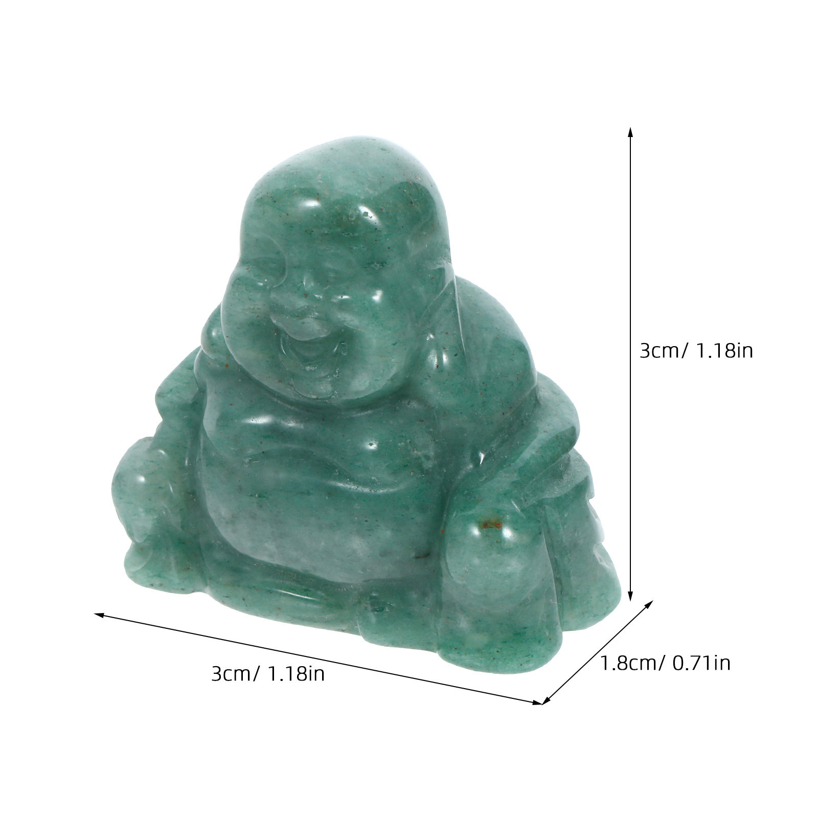 Crystal Buddha Statue Small De – Home Decor Zen Bewertung und Preis