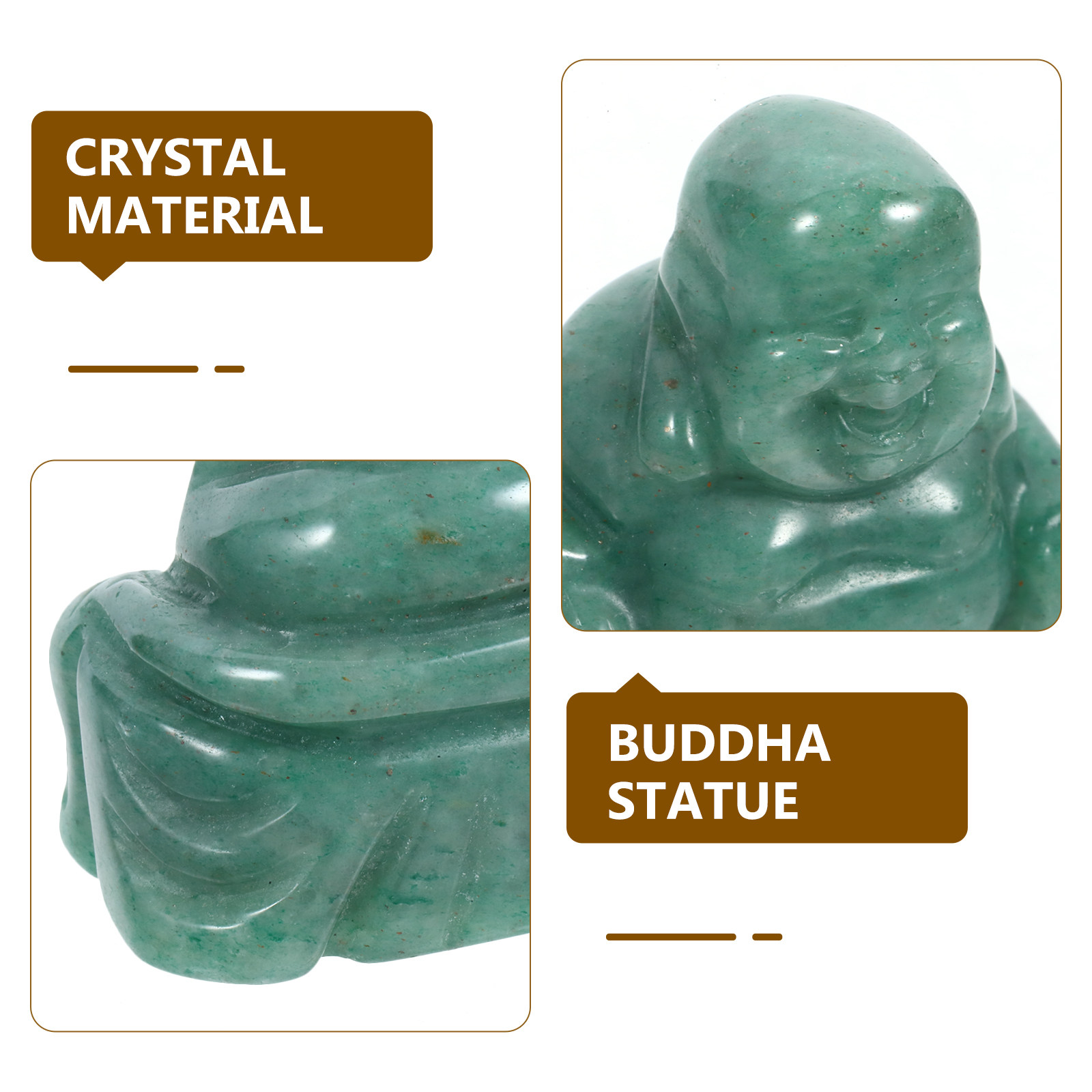 Crystal Buddha Statue Small De – Home Decor Zen Bewertung und Preis