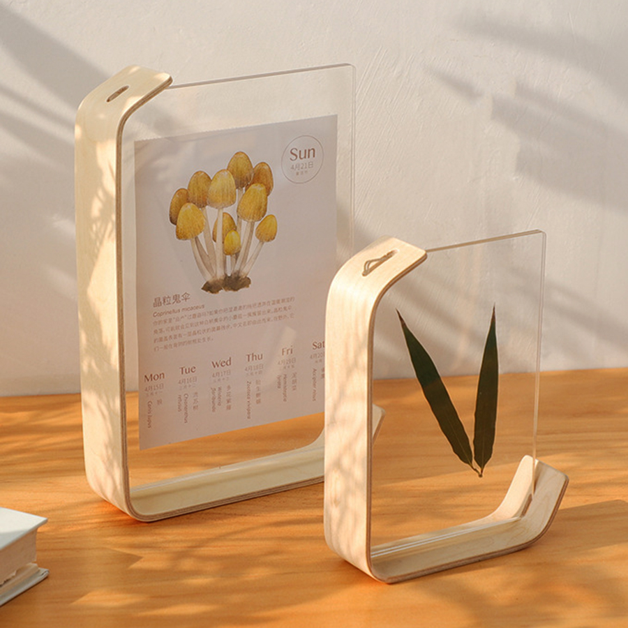 Acrylic Wooden Photo Frame Her – Bamboo Photo Frame Bewertung und Preis