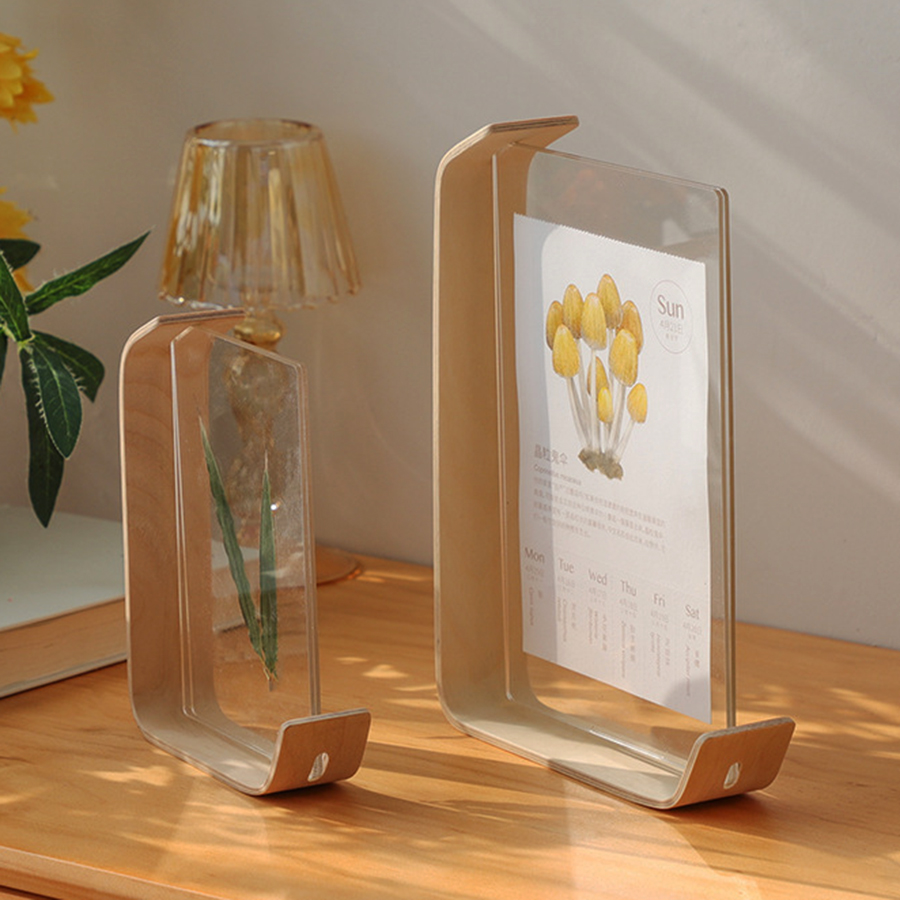 Acrylic Wooden Photo Frame Her – Bamboo Photo Frame Bewertung und Preis