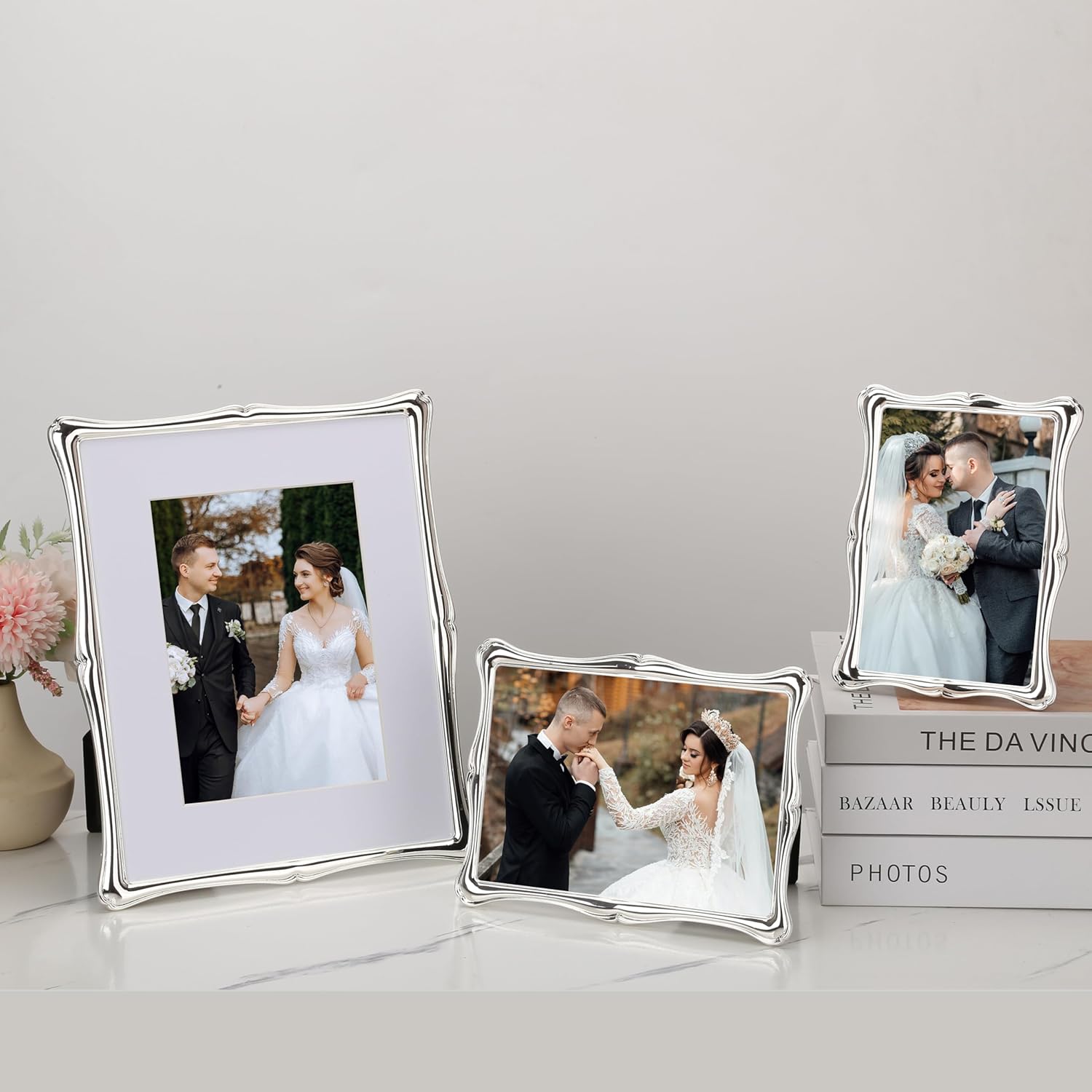 5x7'' Premium Alloy Silver Pho – Bamboo Photo Frame Bewertung und Preis