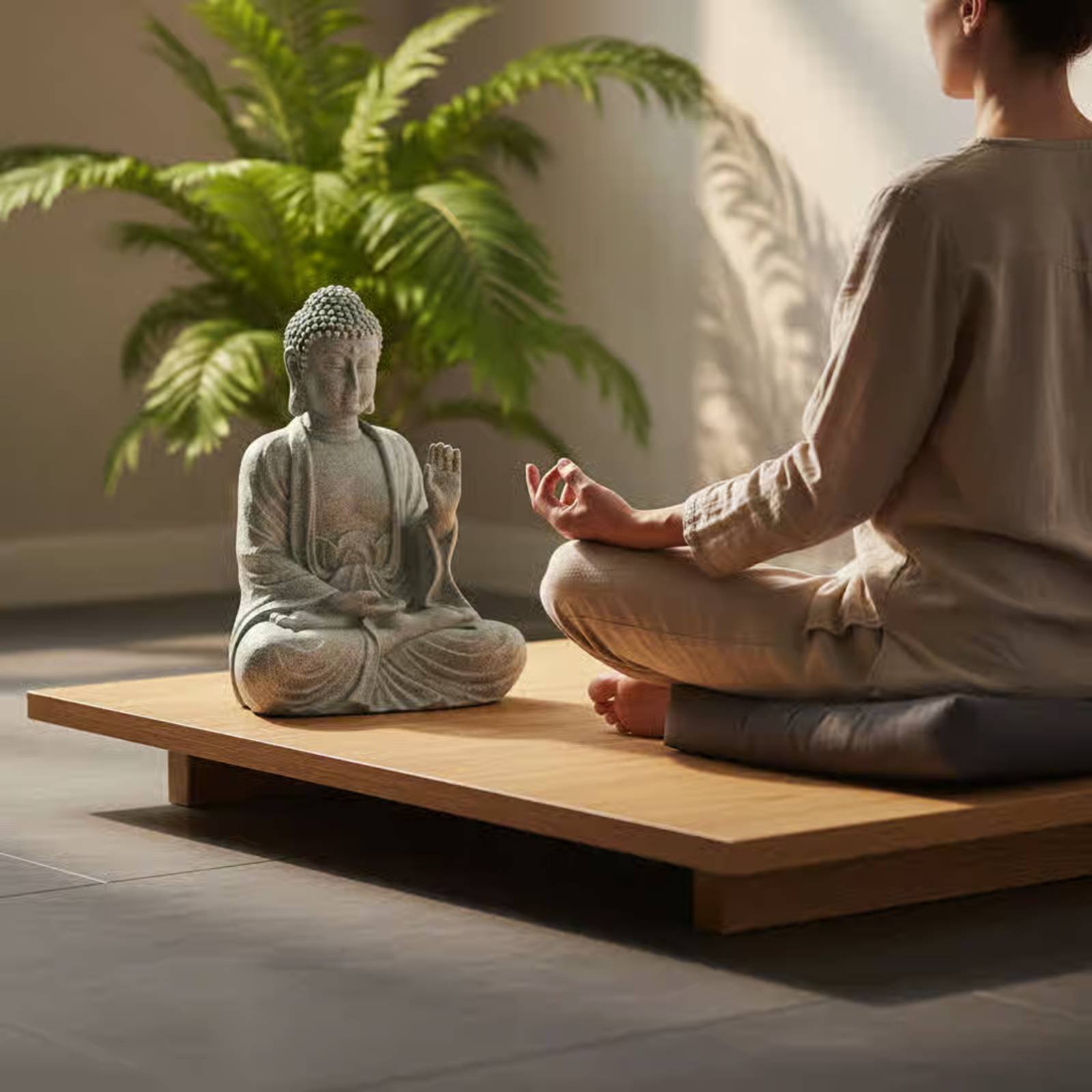 3 Pieces Stone Buddha Decor Te – Home Decor Zen Bewertung und Preis