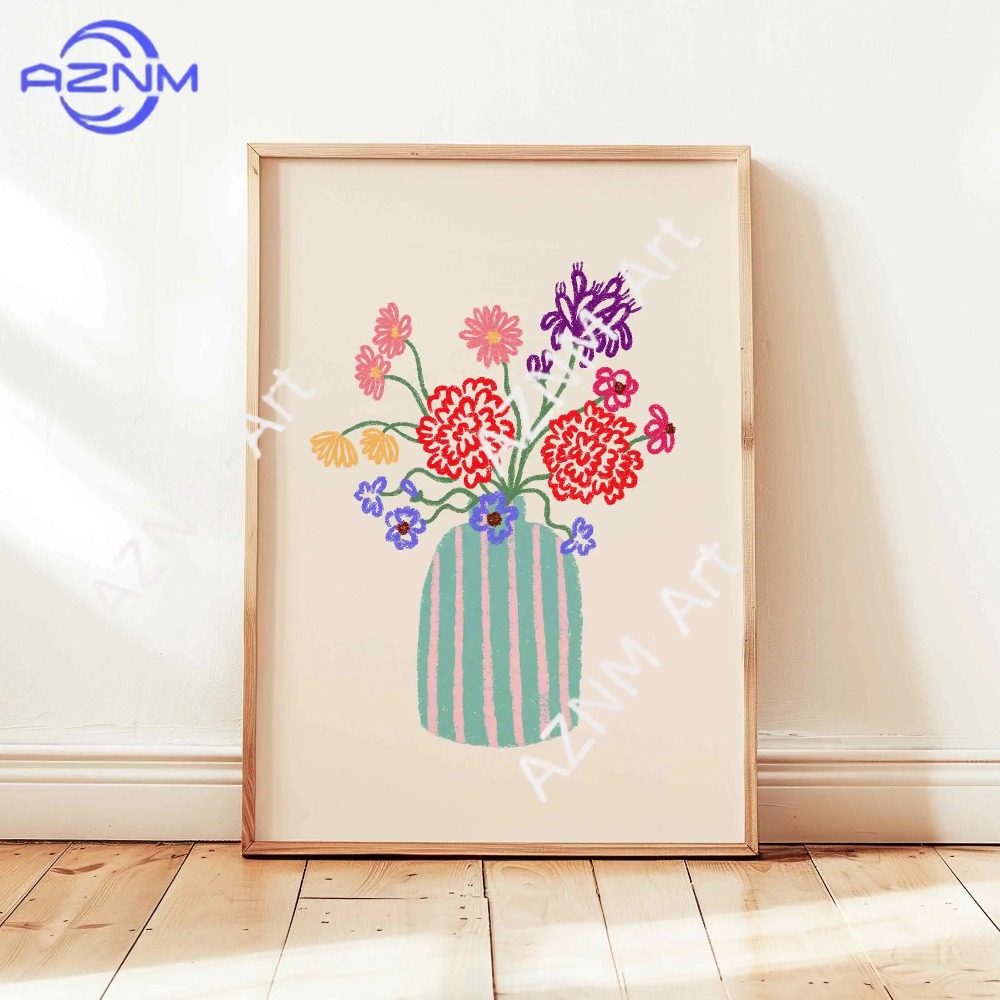 1/3pcs Abstract Flower Vase Pa – Home Decor Market Bewertung und Preis