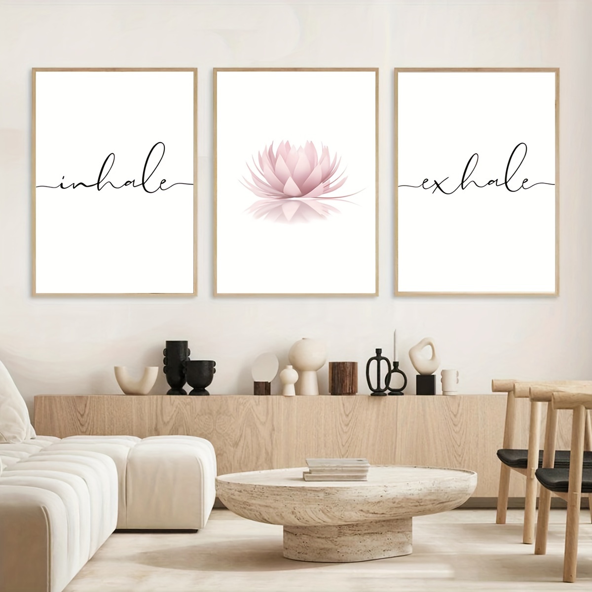 3pcs/set Inhale Exhale Zen Abs – Home Decor Zen Bewertung und Preis