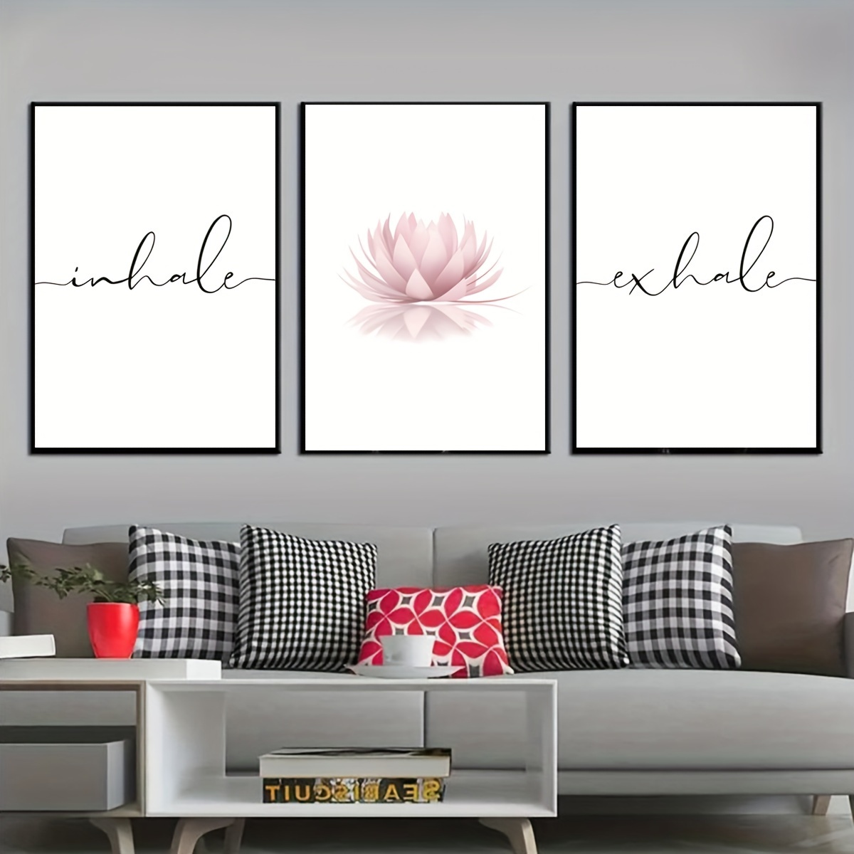 3pcs/set Inhale Exhale Zen Abs – Home Decor Zen Bewertung und Preis