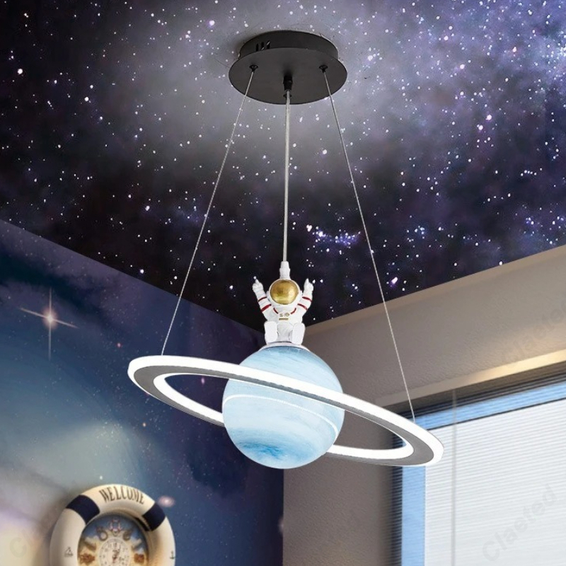 Glass Planet Pendant Lamp for  – Hanging Moon Lamp Bewertung und Preis