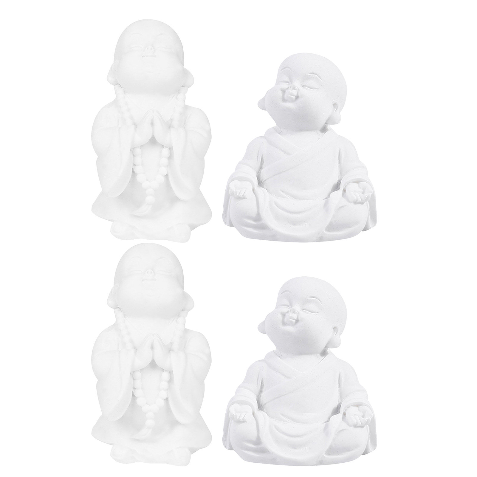 4Pcs Maitreya Buddha Statue Re – Home Decor Zen Bewertung und Preis