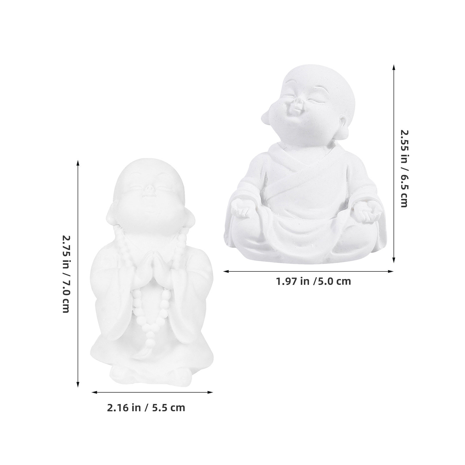 4Pcs Maitreya Buddha Statue Re – Home Decor Zen Bewertung und Preis