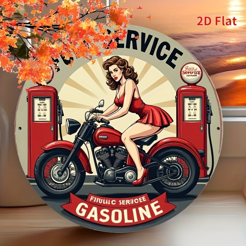 Round Metal Tin Sign Wall Deco – Home Decor Manufacturers Bewertung und Preis