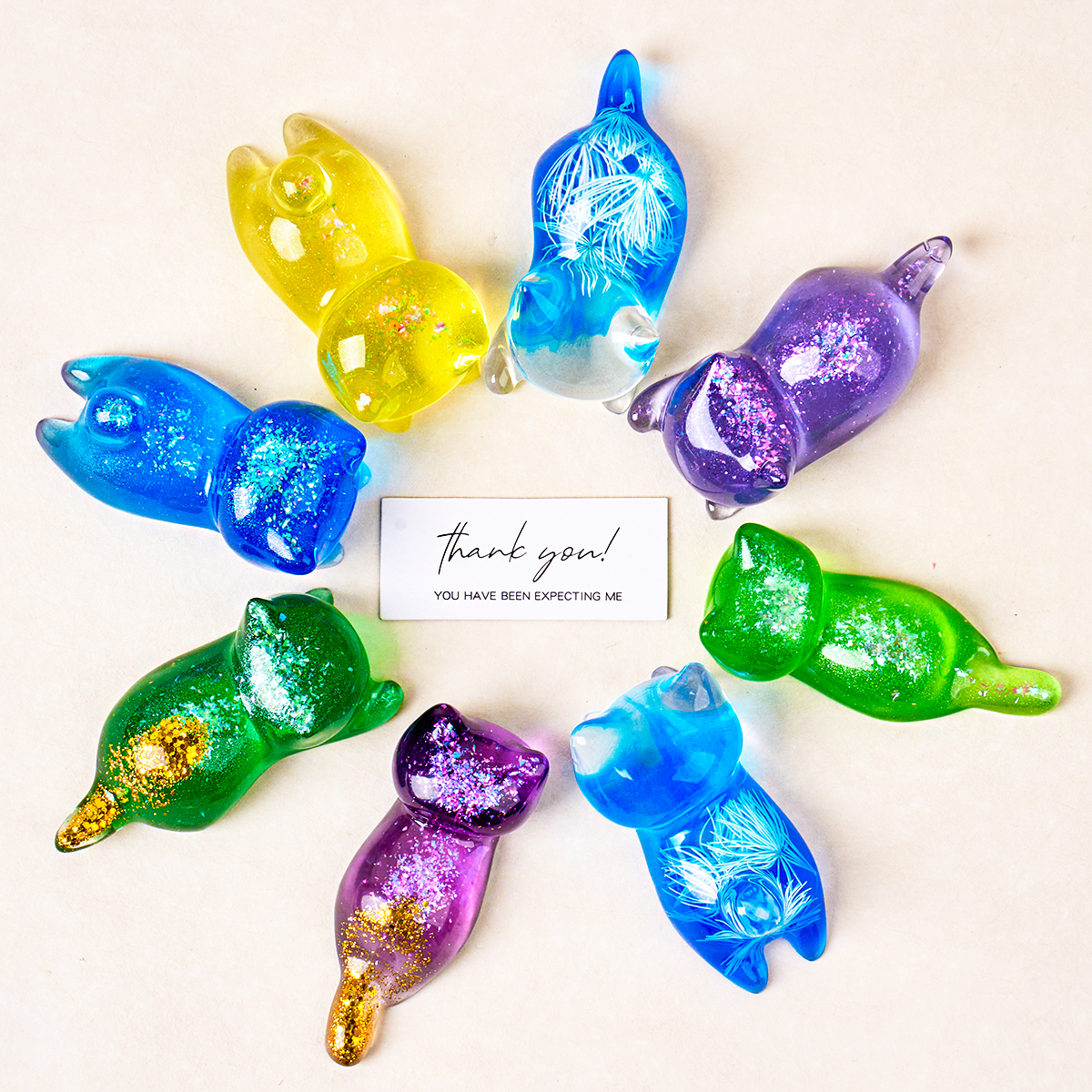 3D Cat Crystal Epoxy Resin Mol – Home Decor Manufacturers Bewertung und Preis