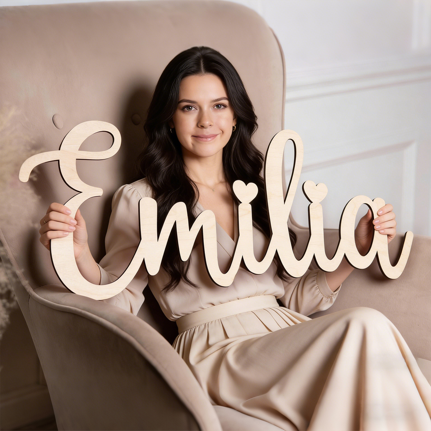 1pc personalized custom wooden – Home Decor Living Bewertung und Preis