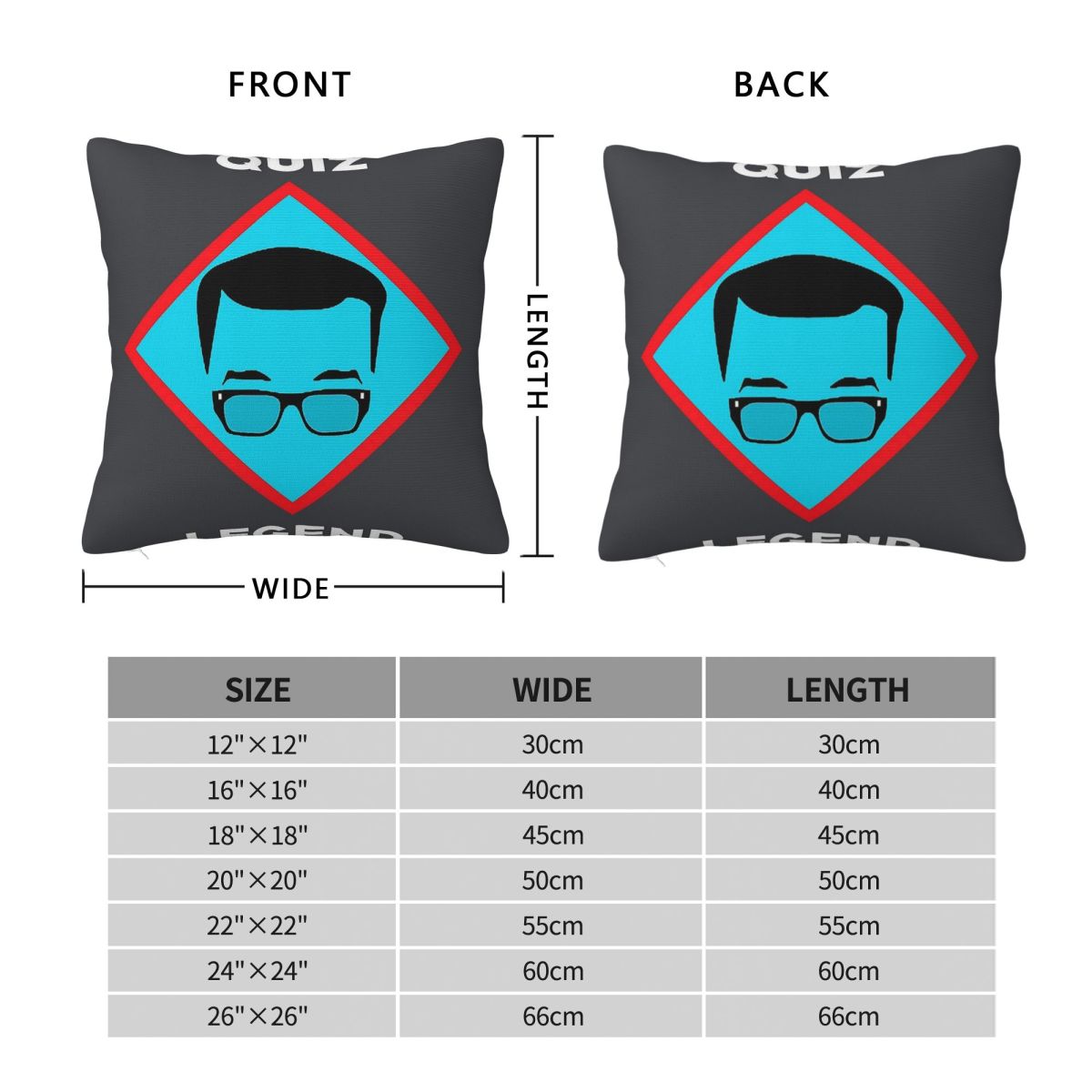 Richard Osman Quiz Legend Squa – Home Decor Quiz Bewertung und Preis