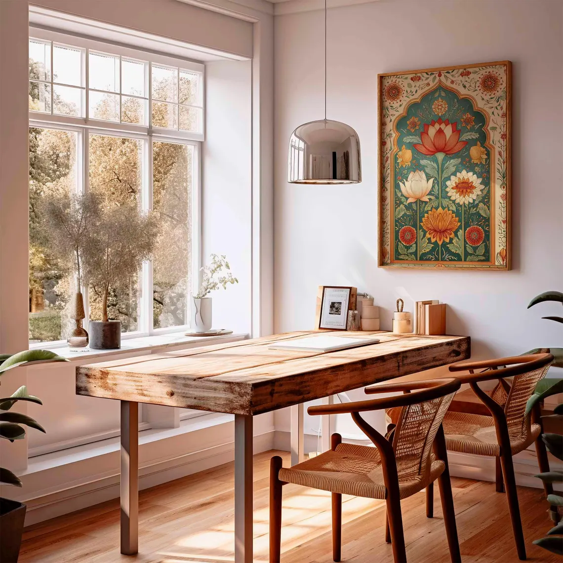 Lotus Flower Wall Art Poster,  – Home Decor Zen Bewertung und Preis
