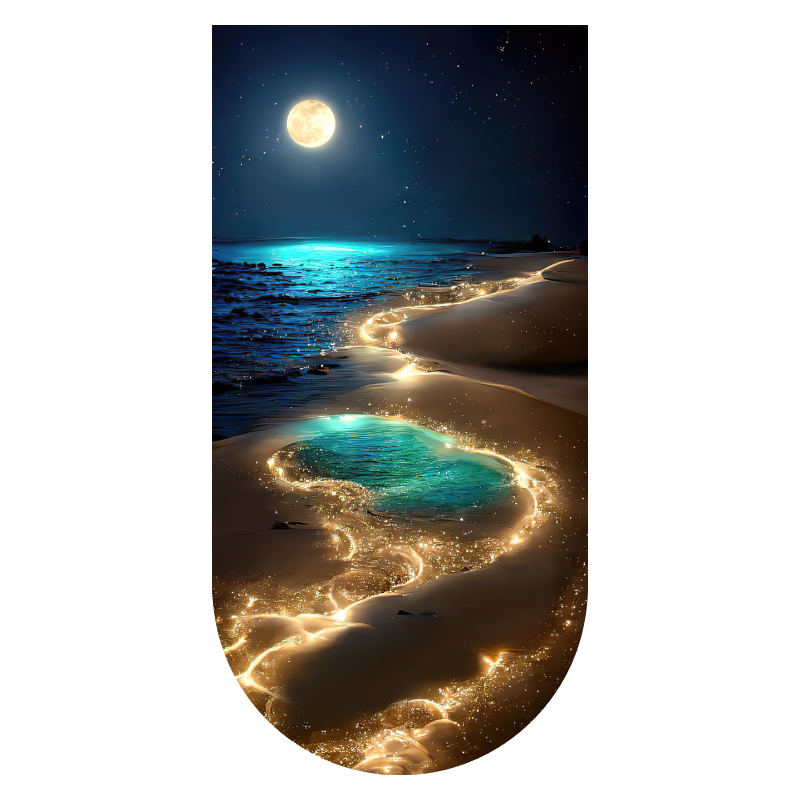 Wave entrance decorative paint – Hanging Moon Lamp Bewertung und Preis