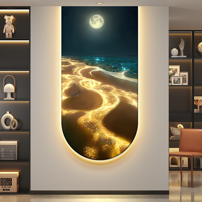 Wave entrance decorative paint – Hanging Moon Lamp Bewertung und Preis