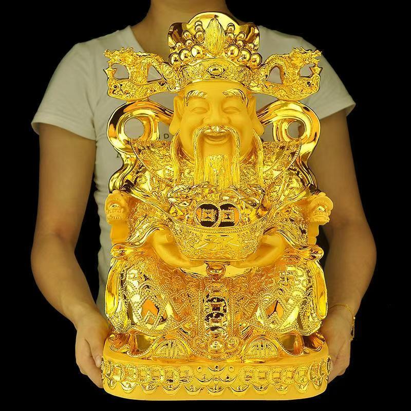 Feng Shui Gold God of Wealth L – Home Decor Living Bewertung und Preis