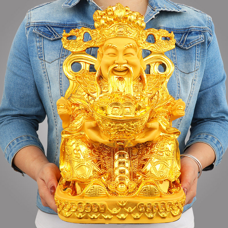 Feng Shui Gold God of Wealth L – Home Decor Living Bewertung und Preis