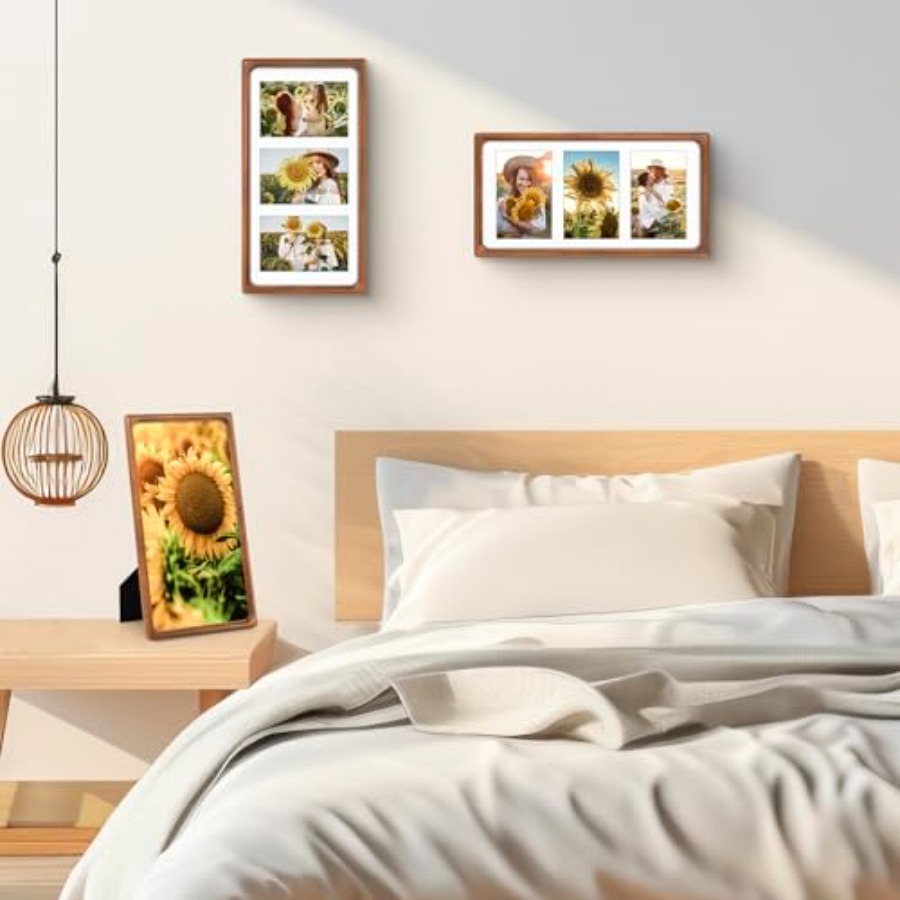 4x6 Collage Picture Frame - So – Bamboo Photo Frame Bewertung und Preis