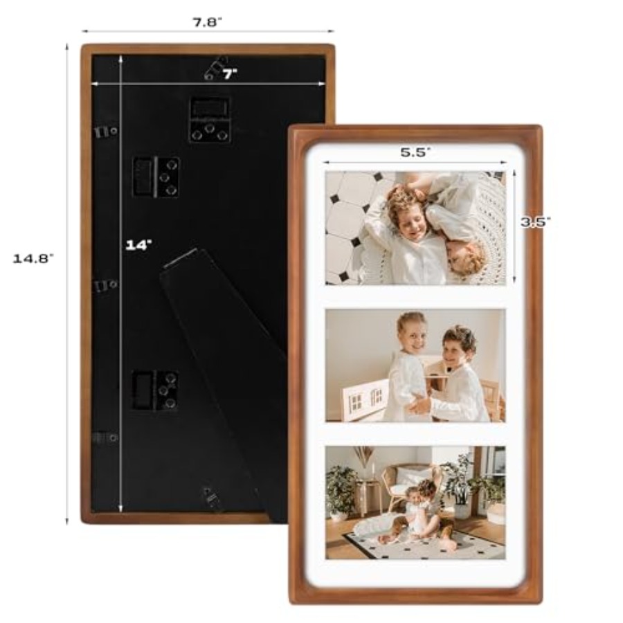 4x6 Collage Picture Frame - So – Bamboo Photo Frame Bewertung und Preis