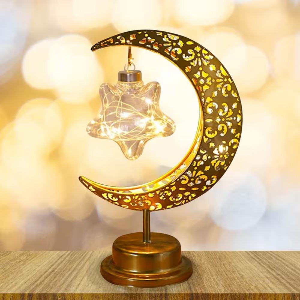 1PC LED hanging star and moon  – Hanging Moon Lamp Bewertung und Preis