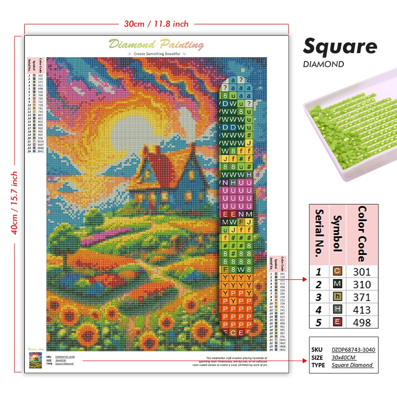 World Famous Scenery 5D Diamon – Home Decor New York Bewertung und Preis