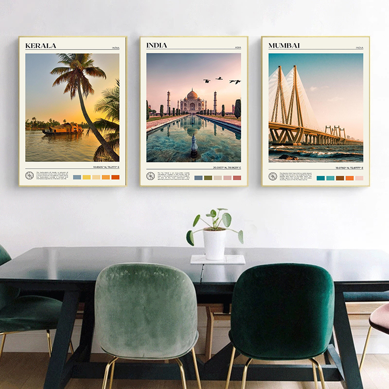 Modern India Urban Landscape P – Home Decor Hyderabad Bewertung und Preis