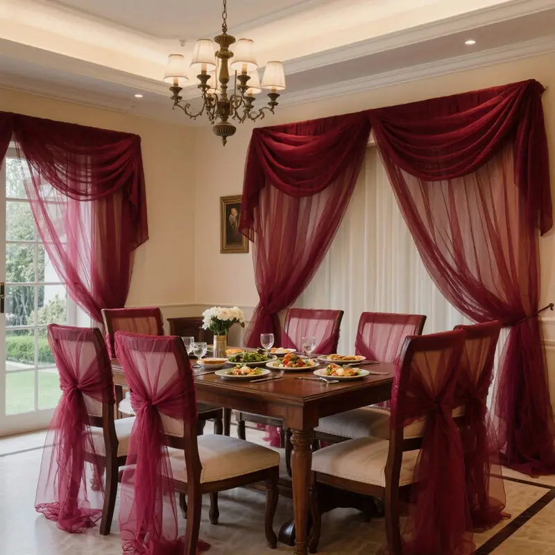 DIY Decoration Tulle Arch Drap – Linen Table Runner Bewertung und Preis