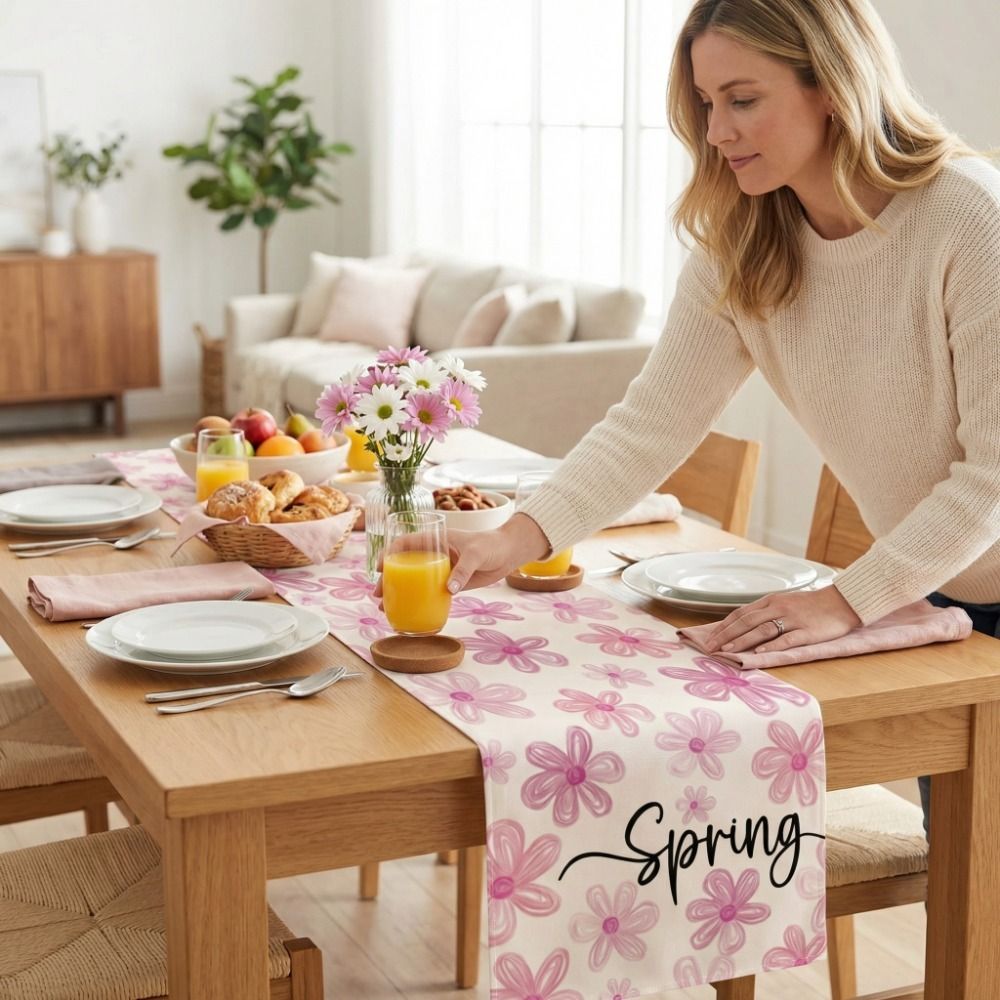 Elegant Fresh Style Dinning Ta – Linen Table Runner Bewertung und Preis