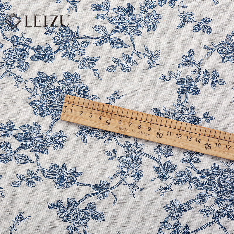 0.5/1/2 Yard Cotton Linen Blue – Linen Table Runner Bewertung und Preis