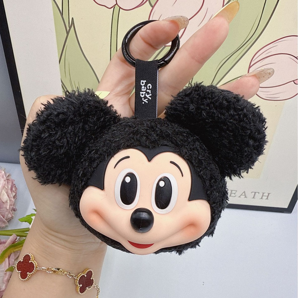 Mickey Minnie Plush Doll Keych – Home Decor Zen Bewertung und Preis