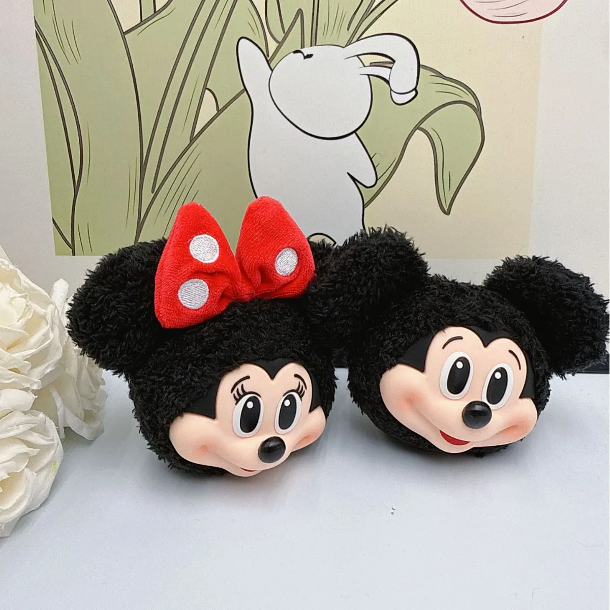 Mickey Minnie Plush Doll Keych – Home Decor Zen Bewertung und Preis