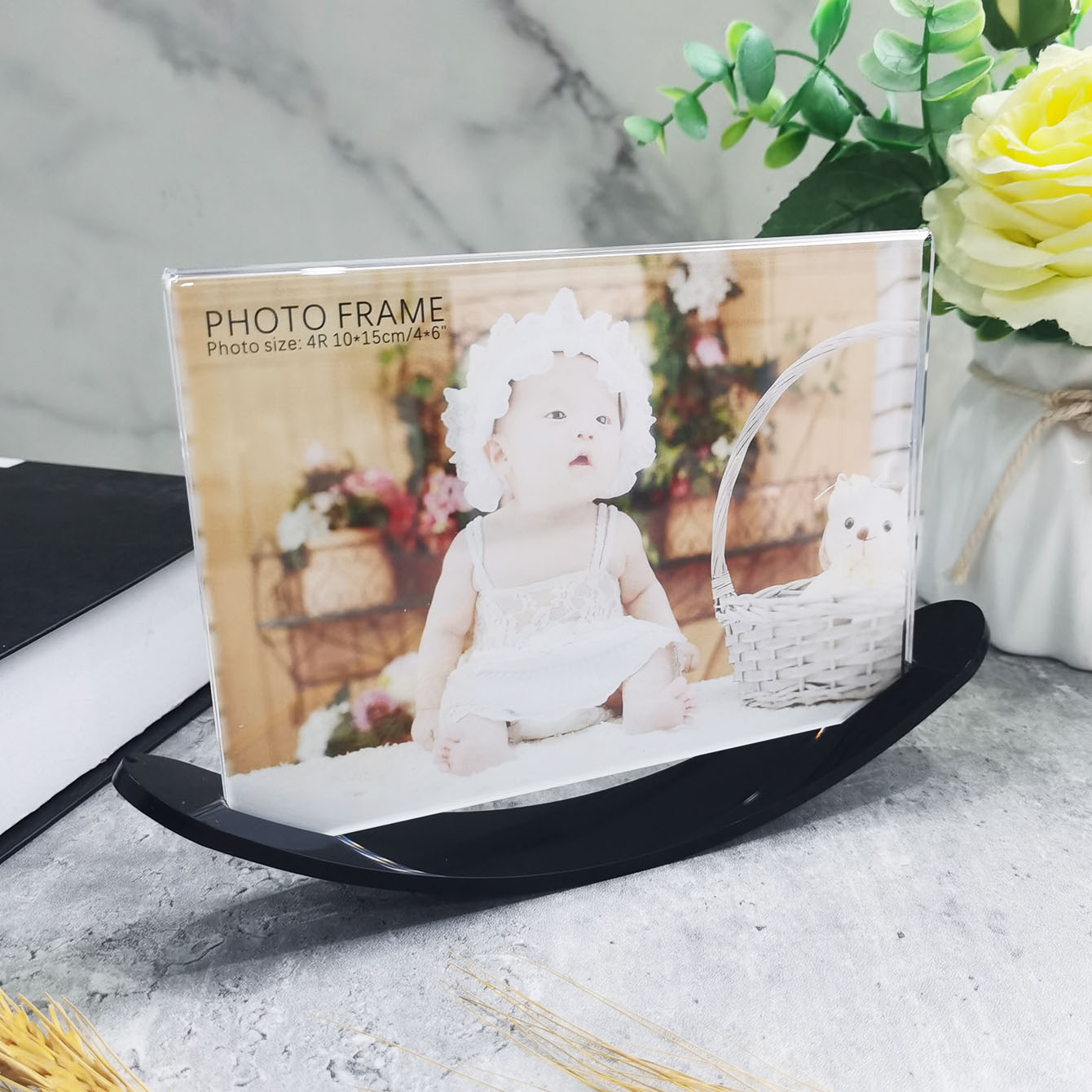 Acrylic Black Photo Frame 10X1 – Bamboo Photo Frame Bewertung und Preis