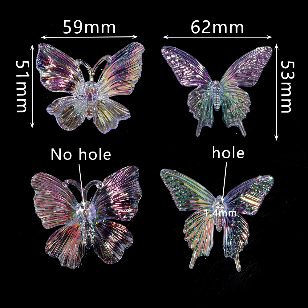 5pcs Acrylic Butterfly Gradien – Home Decor Manufacturers Bewertung und Preis