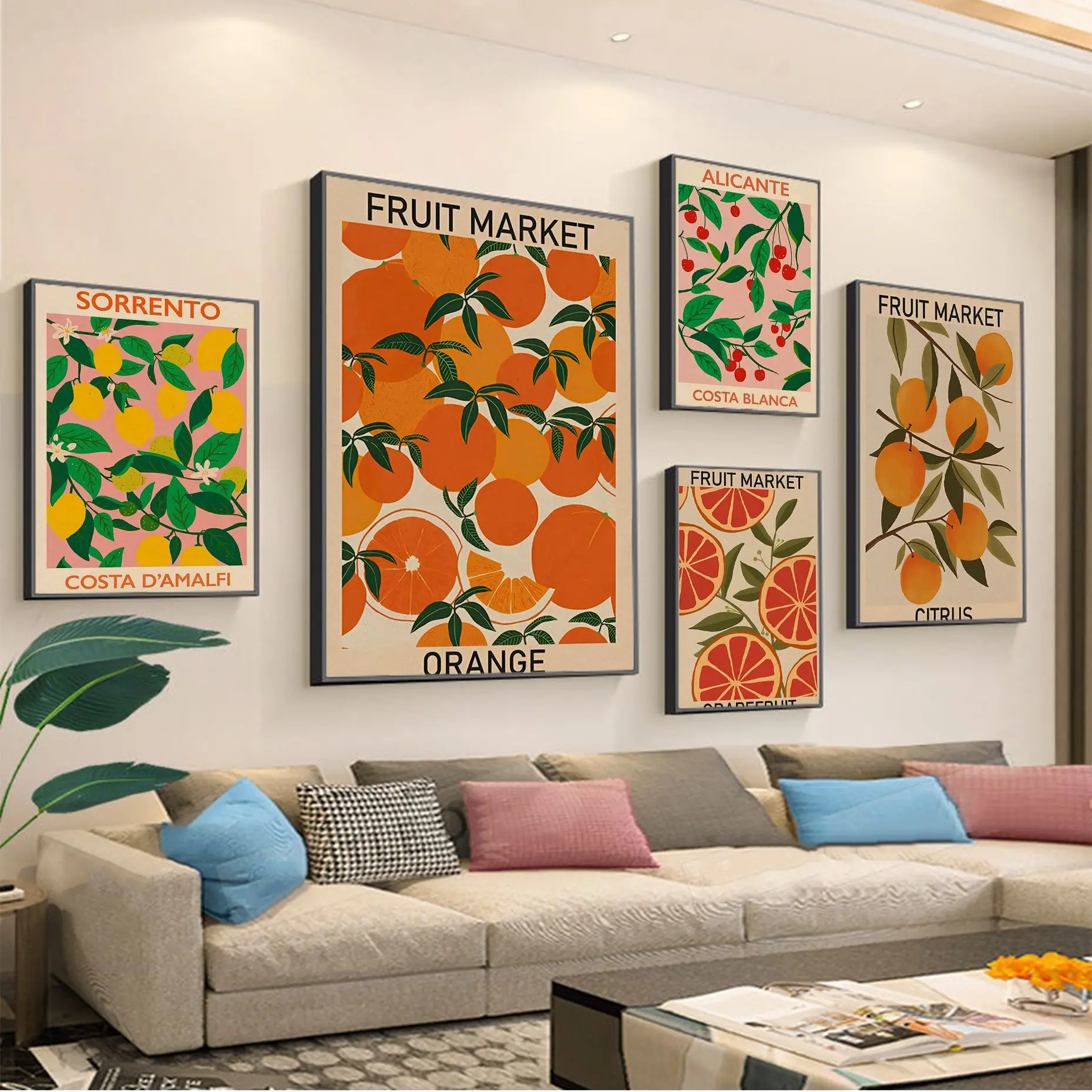 Cherry Lemon Orange Fruit Mark – Home Decor Market Bewertung und Preis