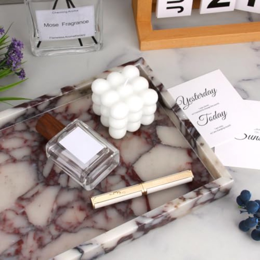 Marble Bathroom Vanity Tray, N – Home Decor Luxury Bewertung und Preis