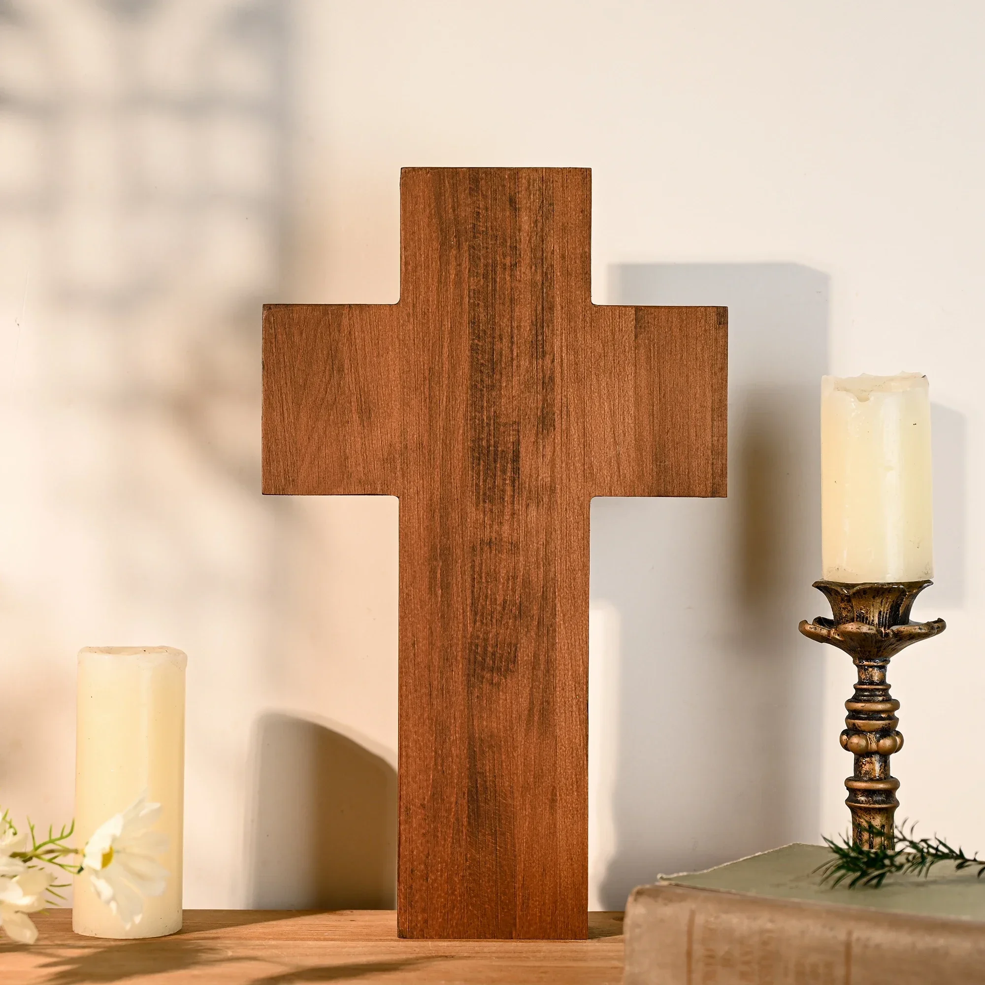 Vintage Wooden Nativity Scene  – Home Decor Living Bewertung und Preis