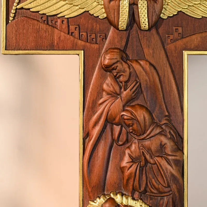 Vintage Wooden Nativity Scene  – Home Decor Living Bewertung und Preis