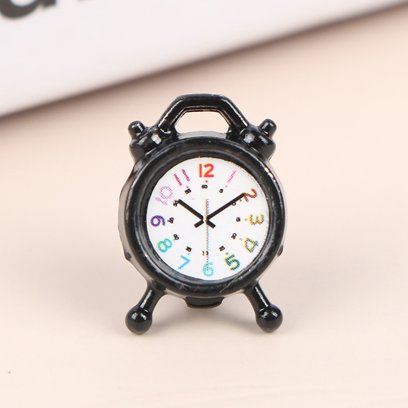 1PC 1:12 Scale Alarm Clock Dol – Home Decor Manufacturers Bewertung und Preis